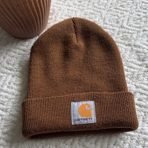 Carhartt Brown Kids Beanie